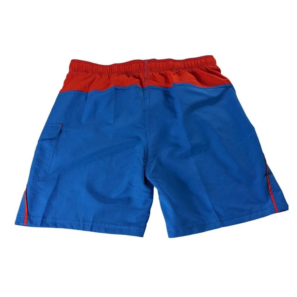 Speedo Marina Volley 20 Swim Trunks XXL Palace Blue Red UPF‎ 50+ New 7784077421